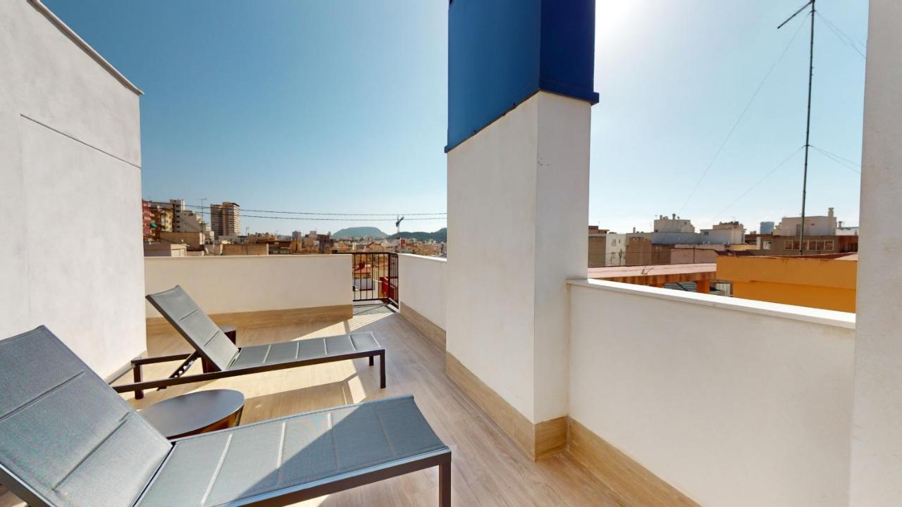 Alicante Colorful Penthouse Center 5C Apartamento Exterior foto