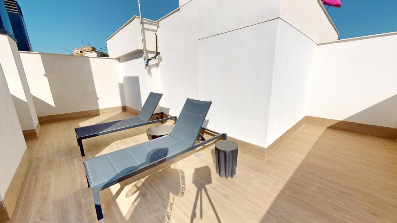 Alicante Colorful Penthouse Center 5C Apartamento Exterior foto